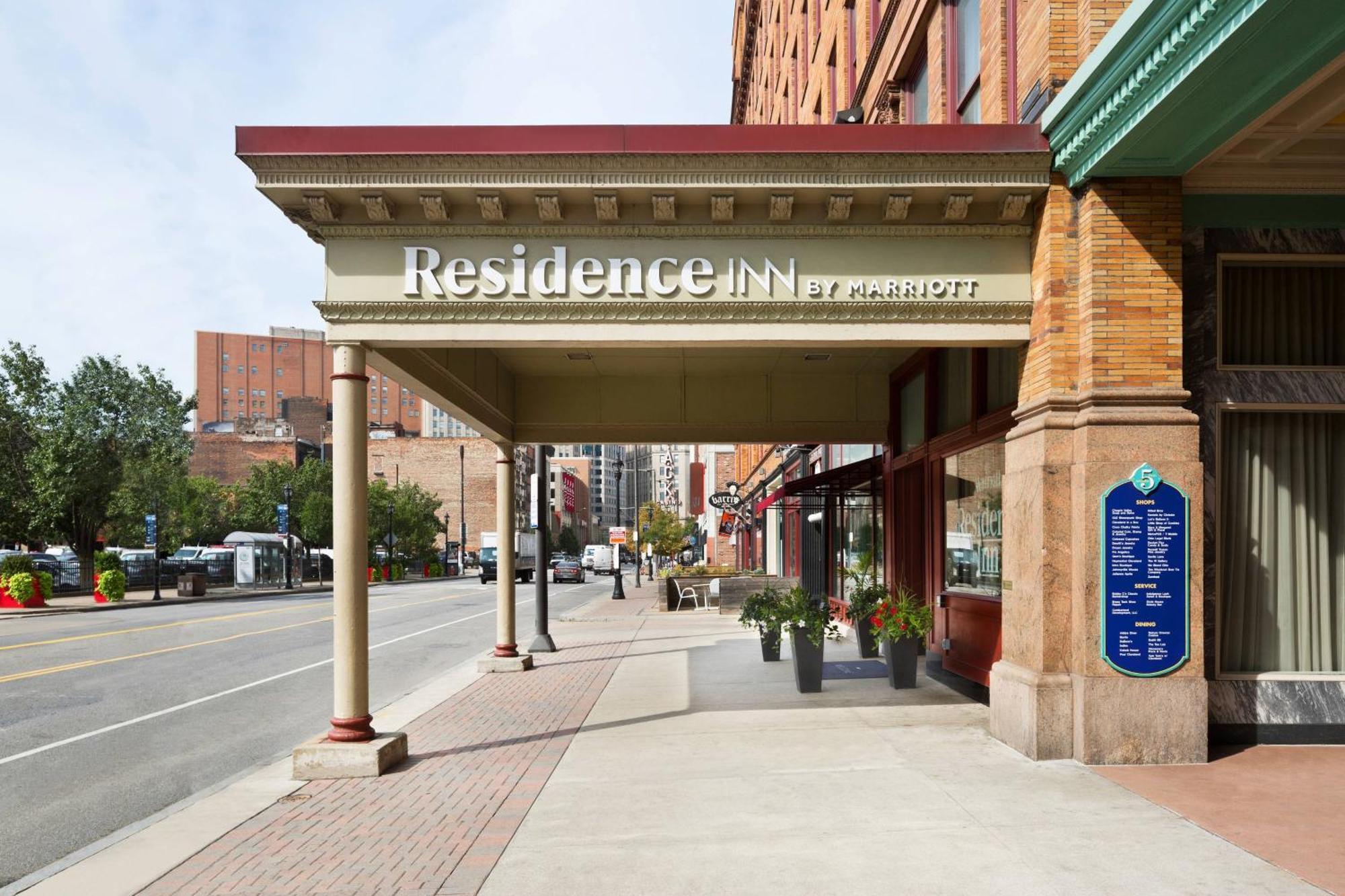 Residence Inn By Marriott Cleveland Downtown Zewnętrze zdjęcie